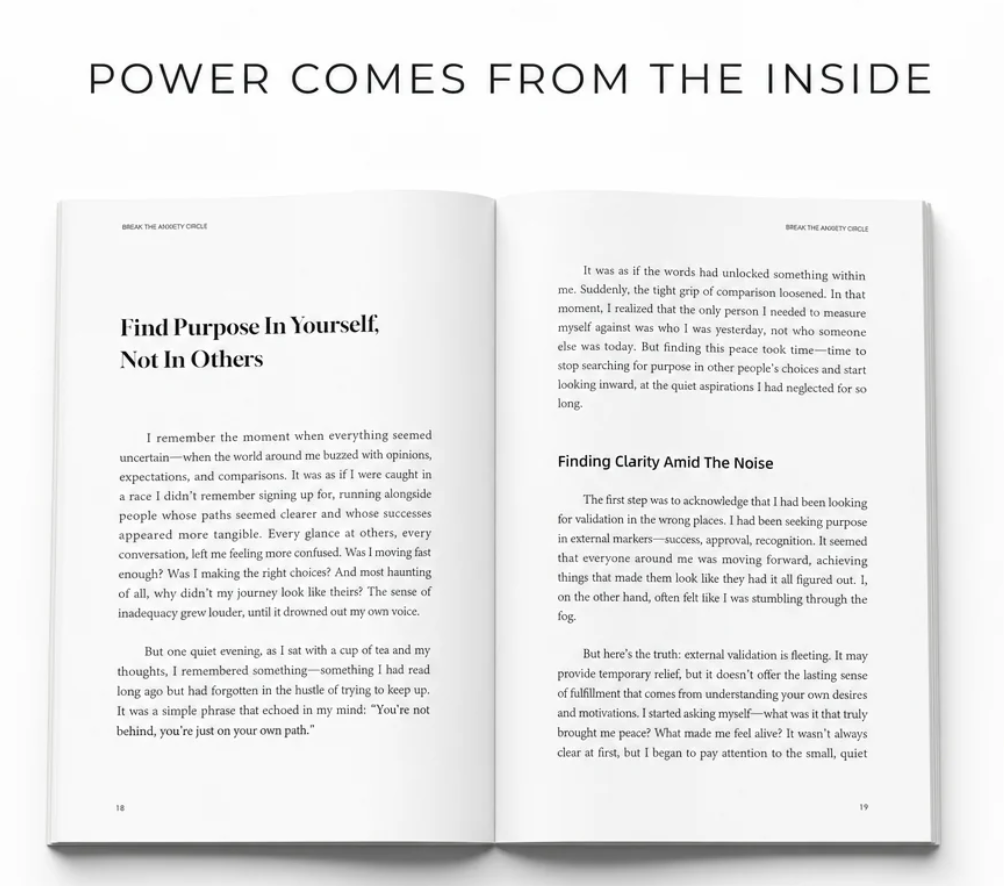 Break the Anxiety Circle & Let Go of the Past by Miles Carter